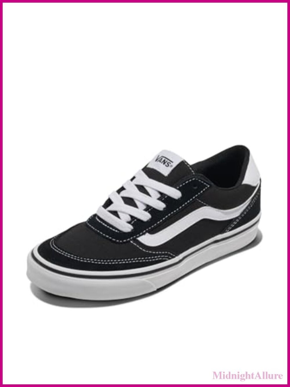 Vans Brooklyn LS Sneakers Suede Canvas Low Top Lace Up Casual